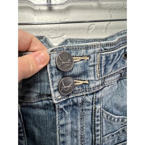 Radcliffe London flare high rise jeans womens 30 y2k retro 90s kawaii flared - Picture 3 of 10